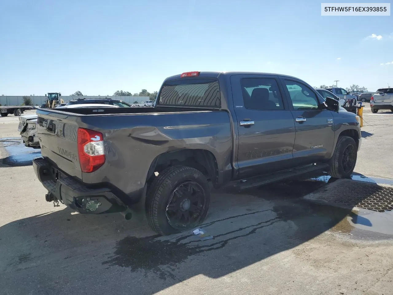 2014 Toyota Tundra Crewmax Limited VIN: 5TFHW5F16EX393855 Lot: 77220154