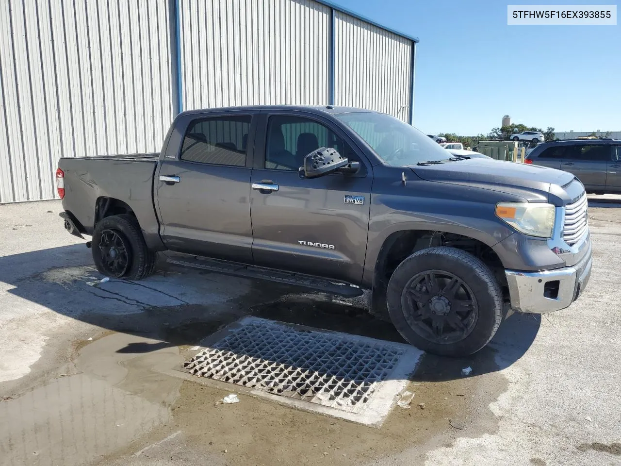 2014 Toyota Tundra Crewmax Limited VIN: 5TFHW5F16EX393855 Lot: 77220154