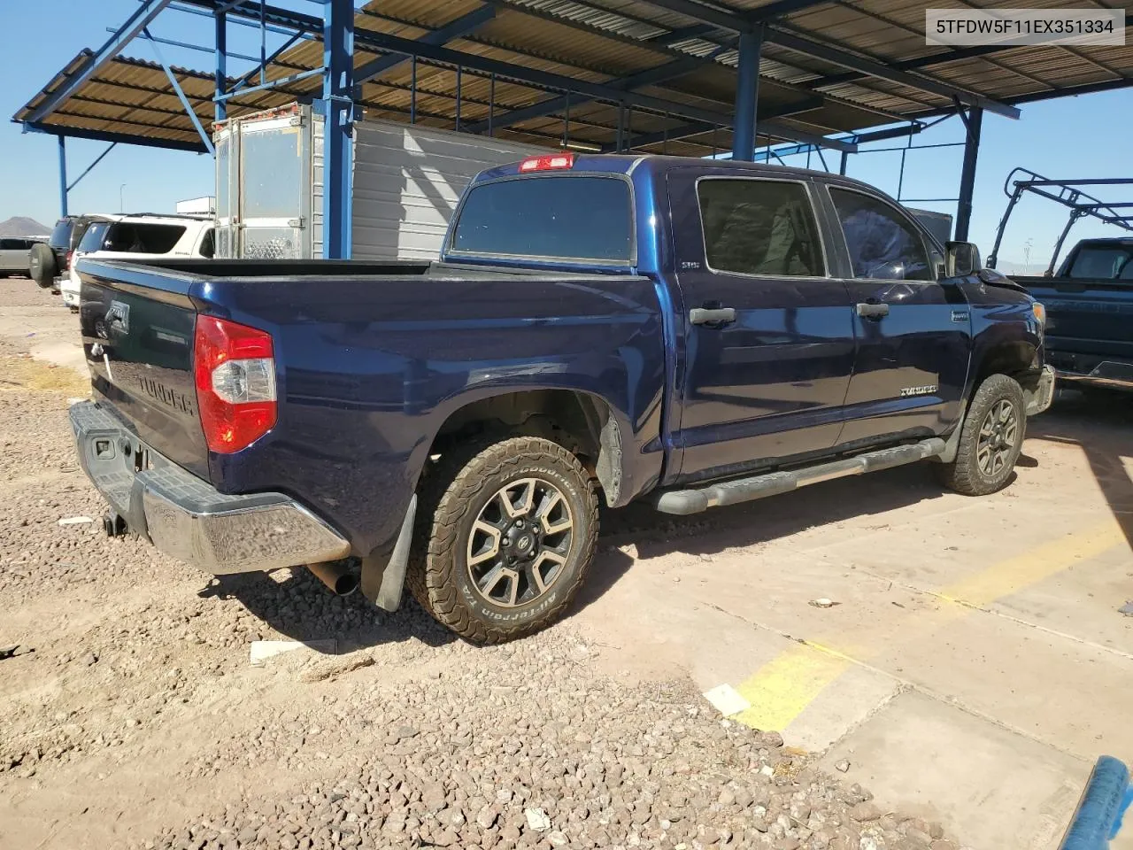 2014 Toyota Tundra Crewmax Sr5 VIN: 5TFDW5F11EX351334 Lot: 77415164