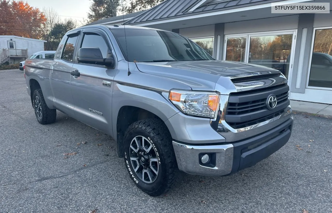 2014 Toyota Tundra Double Cab Sr VIN: 5TFUY5F15EX359866 Lot: 77479144