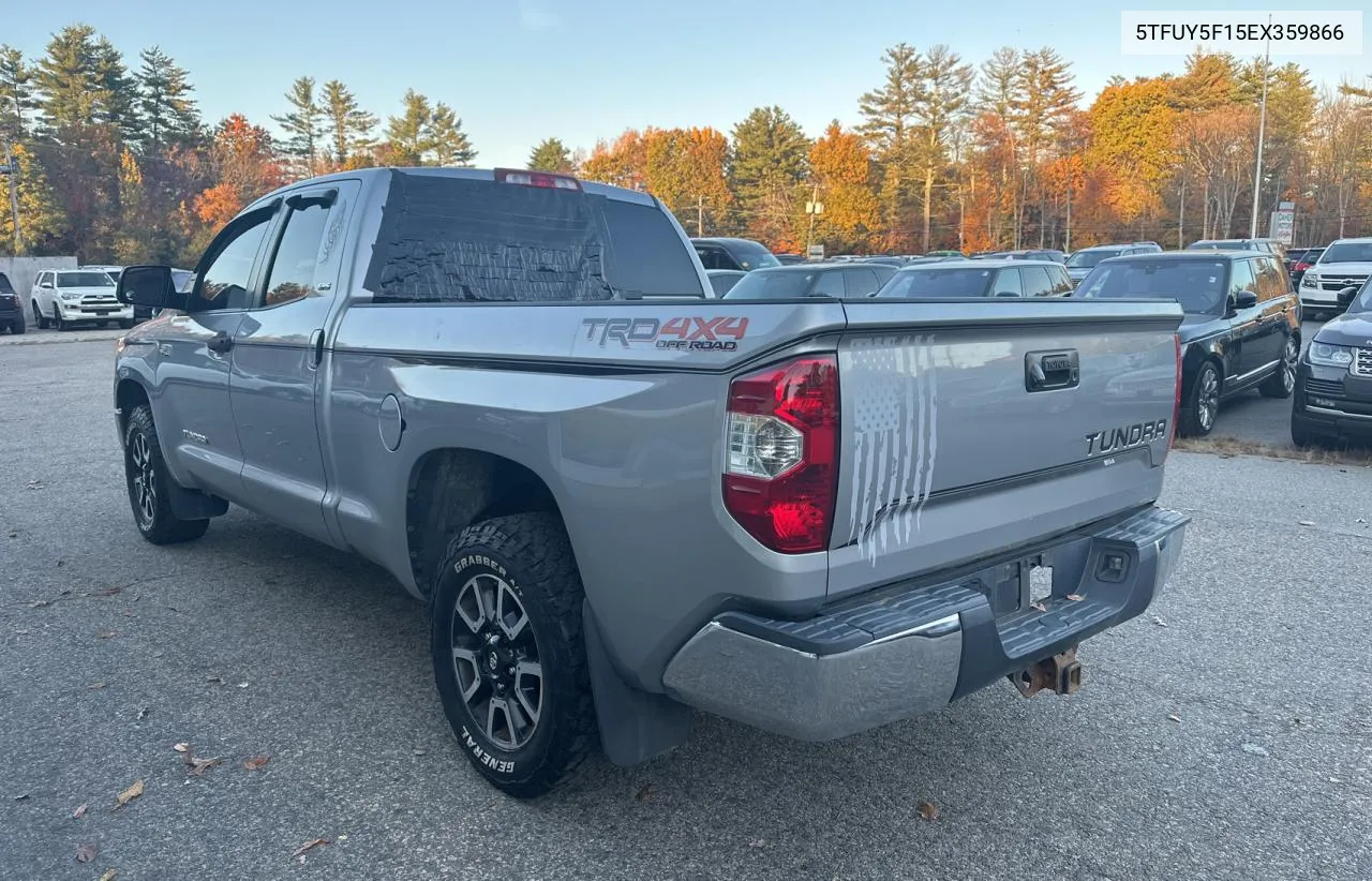 2014 Toyota Tundra Double Cab Sr VIN: 5TFUY5F15EX359866 Lot: 77479144