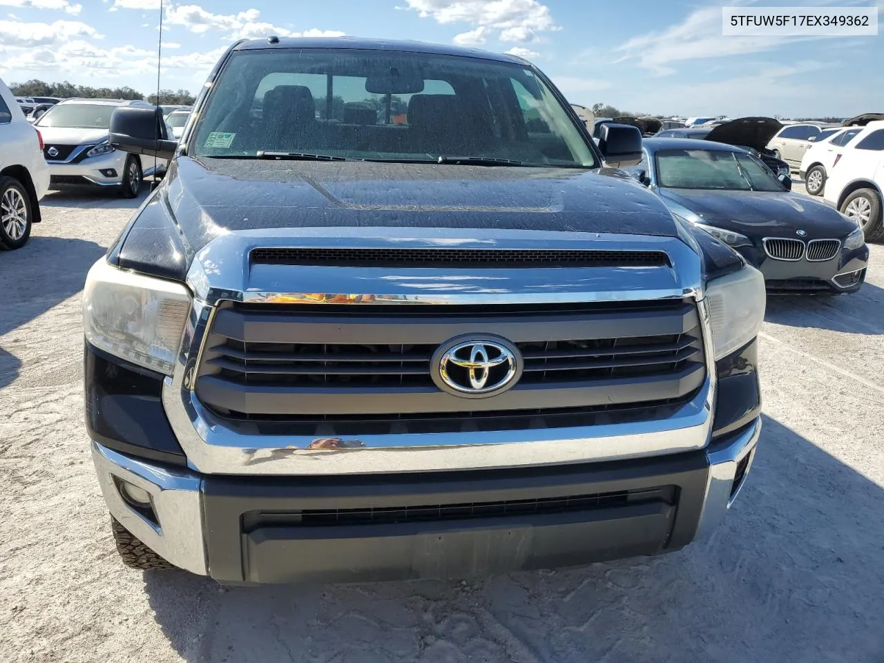 2014 Toyota Tundra Double Cab Sr VIN: 5TFUW5F17EX349362 Lot: 77827254