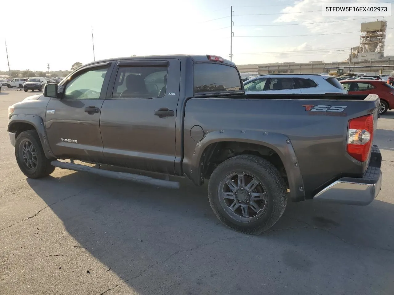 2014 Toyota Tundra Crewmax Sr5 VIN: 5TFDW5F16EX402973 Lot: 77829024