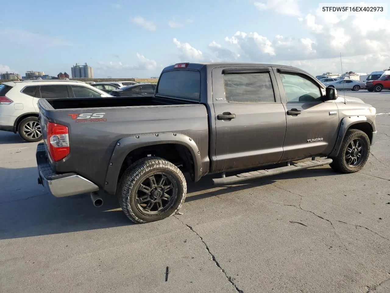 2014 Toyota Tundra Crewmax Sr5 VIN: 5TFDW5F16EX402973 Lot: 77829024