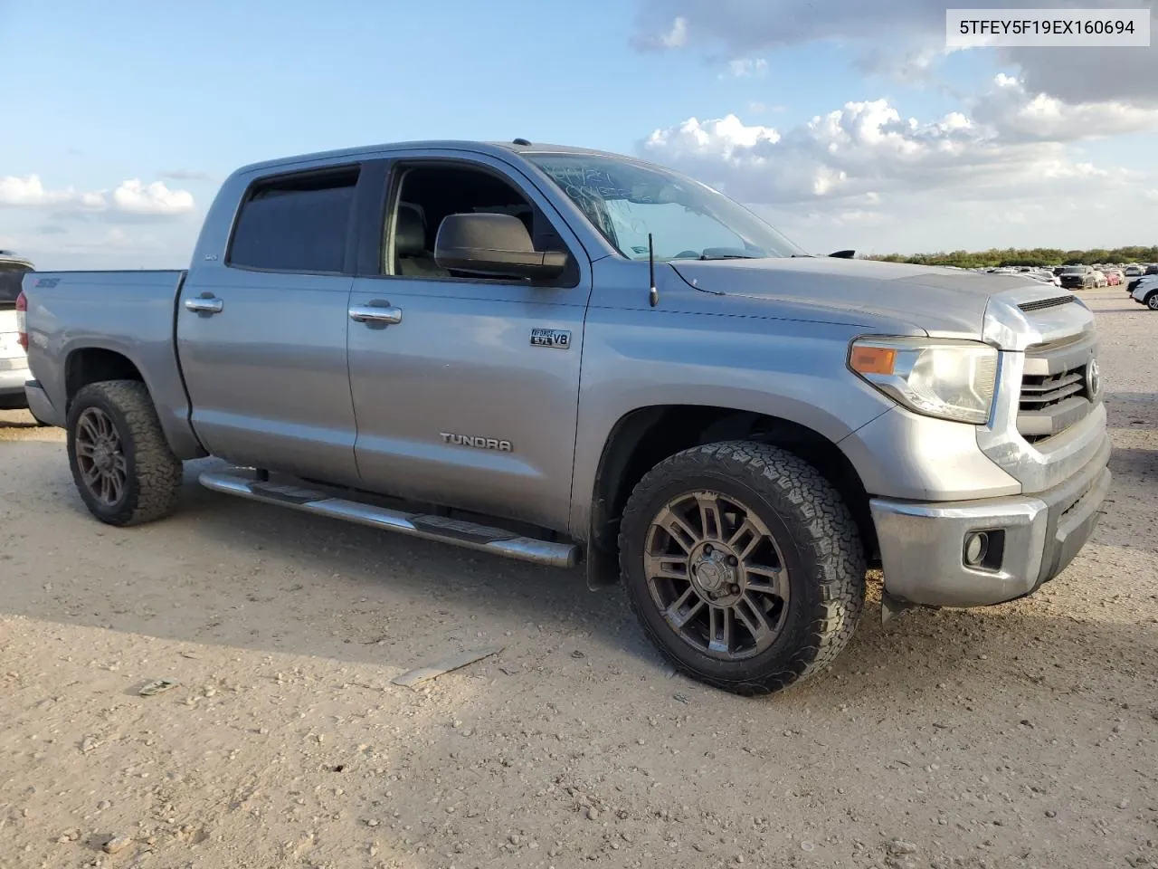 2014 Toyota Tundra Crewmax Sr5 VIN: 5TFEY5F19EX160694 Lot: 77987944