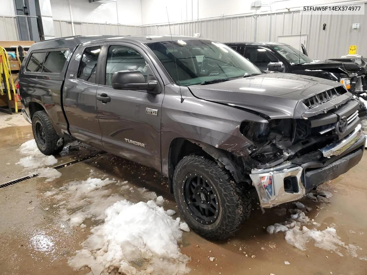 2014 Toyota Tundra Double Cab Sr VIN: 5TFUW5F14EX374977 Lot: 78038134