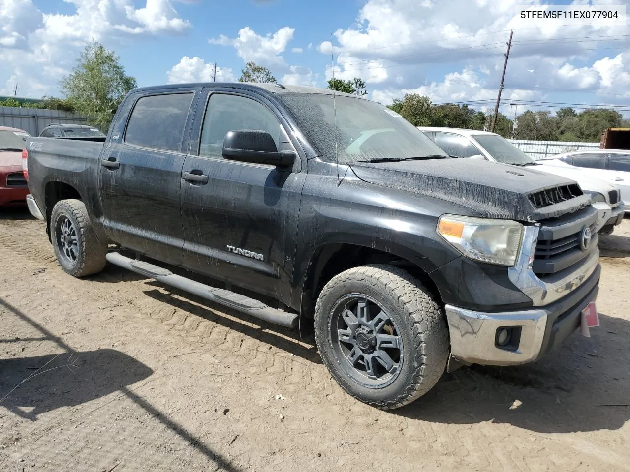 2014 Toyota Tundra Crewmax Sr5 VIN: 5TFEM5F11EX077904 Lot: 78049404