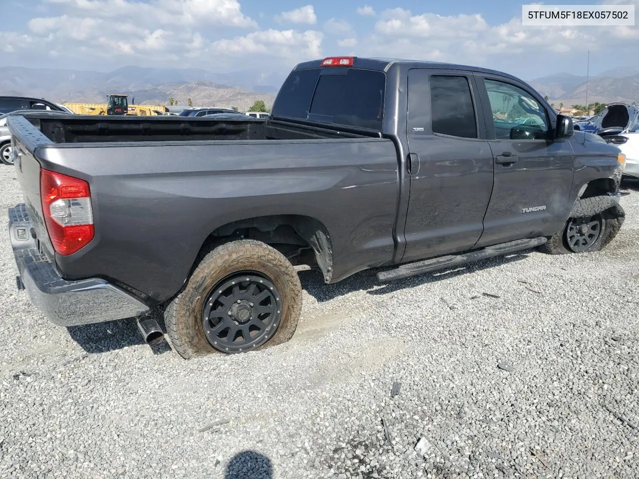 2014 Toyota Tundra Double Cab Sr VIN: 5TFUM5F18EX057502 Lot: 78281984