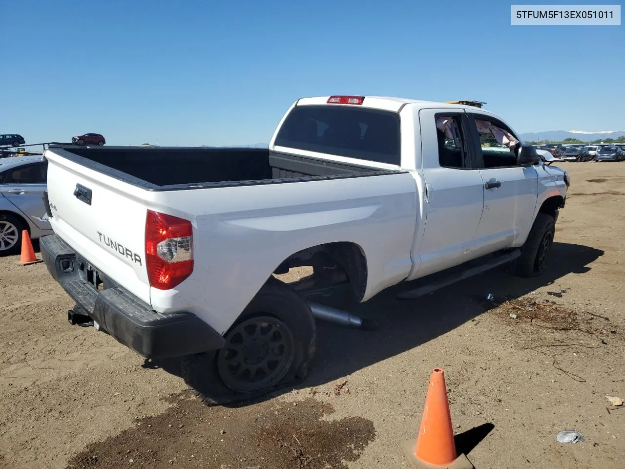 5TFUM5F13EX051011 2014 Toyota Tundra Double Cab Sr