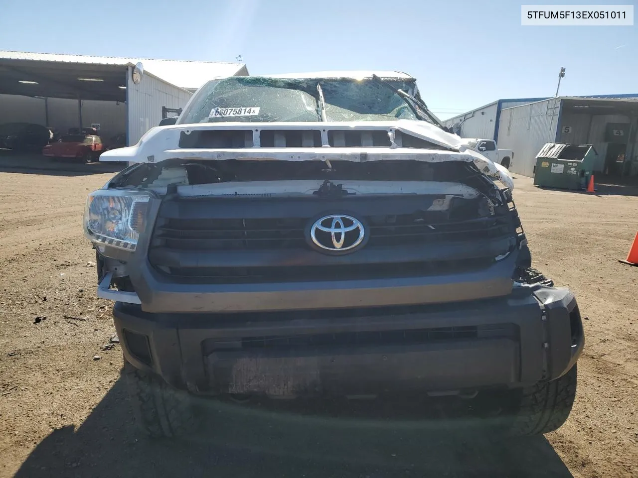 5TFUM5F13EX051011 2014 Toyota Tundra Double Cab Sr