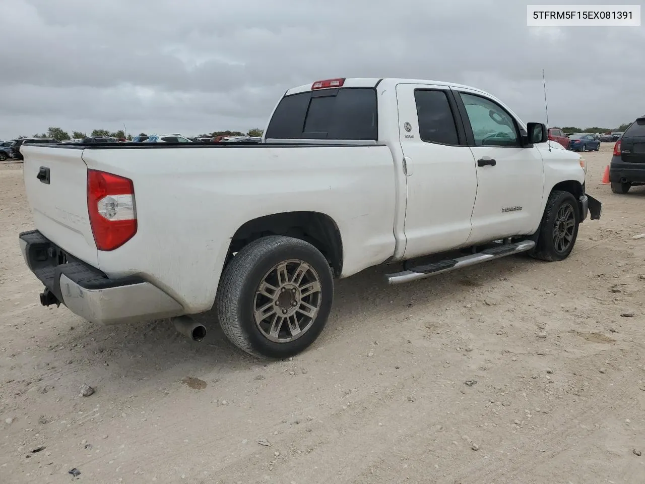 5TFRM5F15EX081391 2014 Toyota Tundra Double Cab Sr