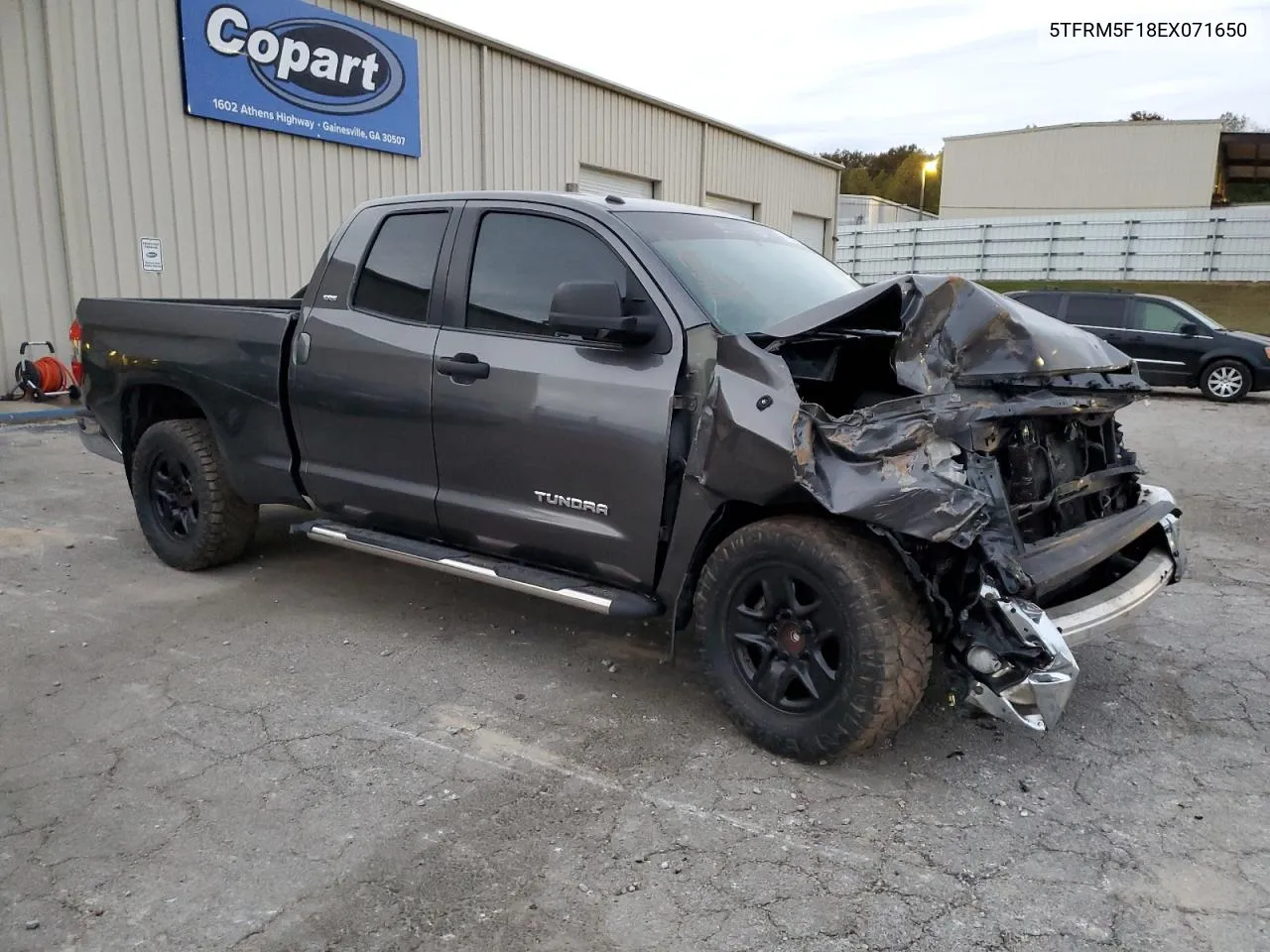 5TFRM5F18EX071650 2014 Toyota Tundra Double Cab Sr