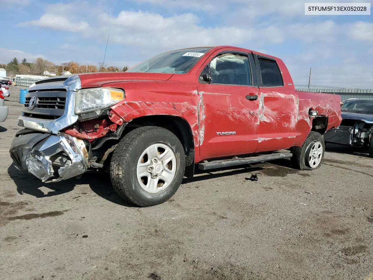 2014 Toyota Tundra Double Cab Sr VIN: 5TFUM5F13EX052028 Lot: 79273004