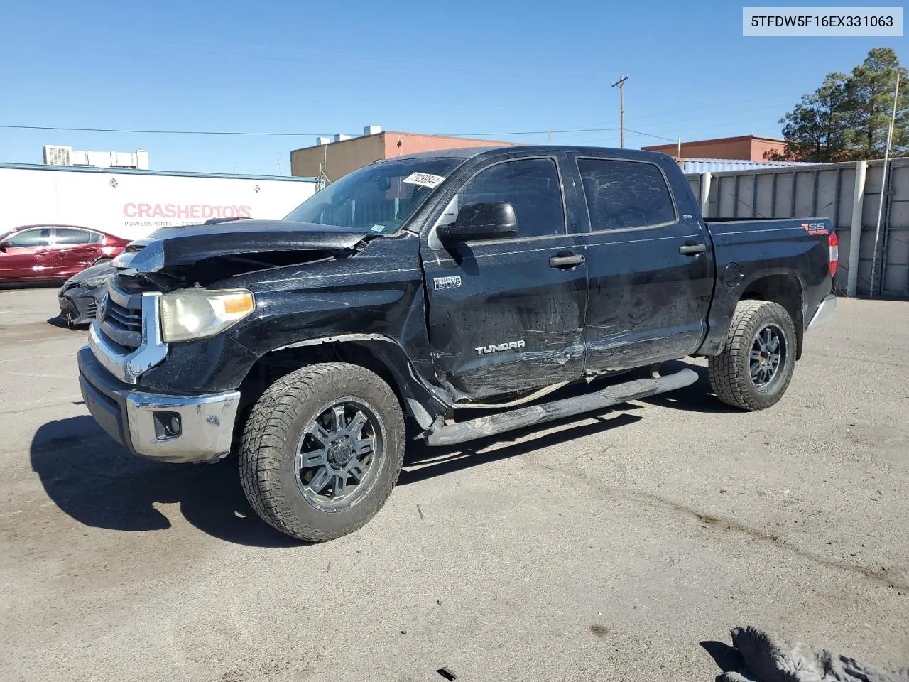 2014 Toyota Tundra Crewmax Sr5 VIN: 5TFDW5F16EX331063 Lot: 79299844