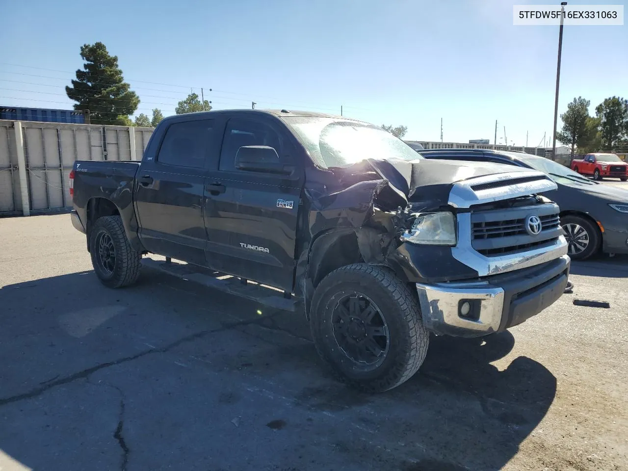 2014 Toyota Tundra Crewmax Sr5 VIN: 5TFDW5F16EX331063 Lot: 79299844