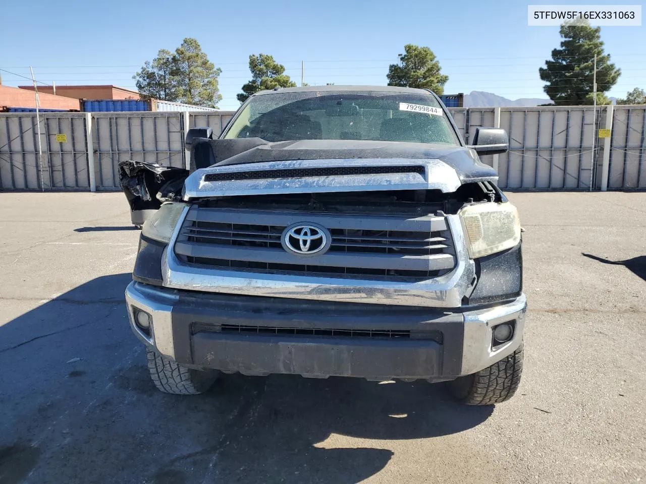 2014 Toyota Tundra Crewmax Sr5 VIN: 5TFDW5F16EX331063 Lot: 79299844