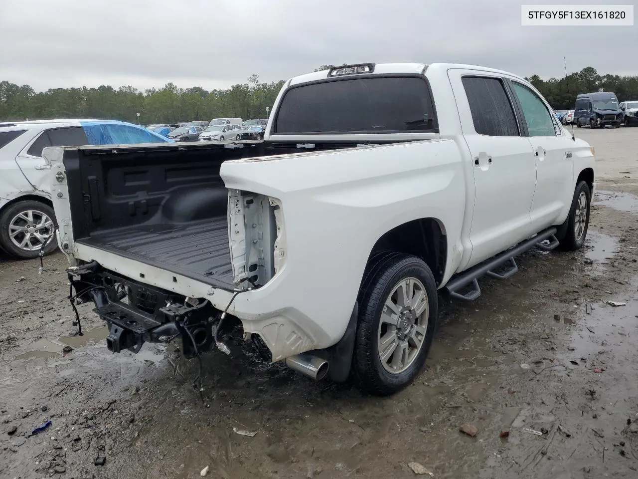 2014 Toyota Tundra Crewmax Platinum VIN: 5TFGY5F13EX161820 Lot: 79305124