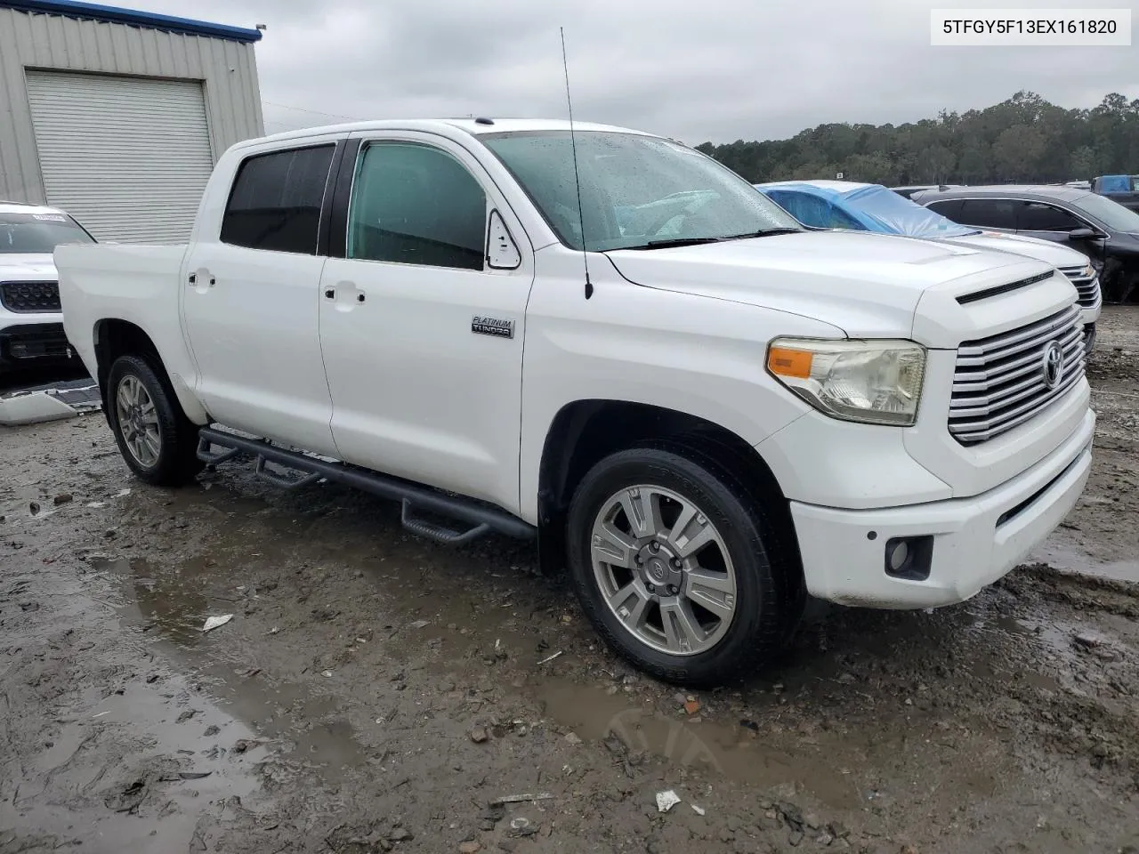 2014 Toyota Tundra Crewmax Platinum VIN: 5TFGY5F13EX161820 Lot: 79305124