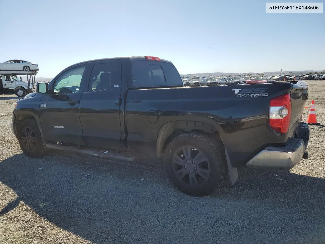 2014 Toyota Tundra Double Cab Sr VIN: 5TFRY5F11EX148606 Lot: 79345894