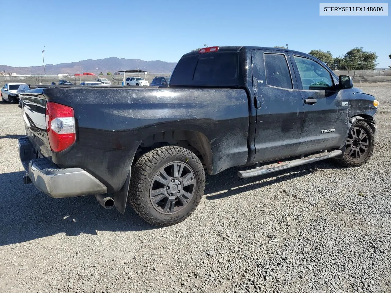 2014 Toyota Tundra Double Cab Sr VIN: 5TFRY5F11EX148606 Lot: 79345894