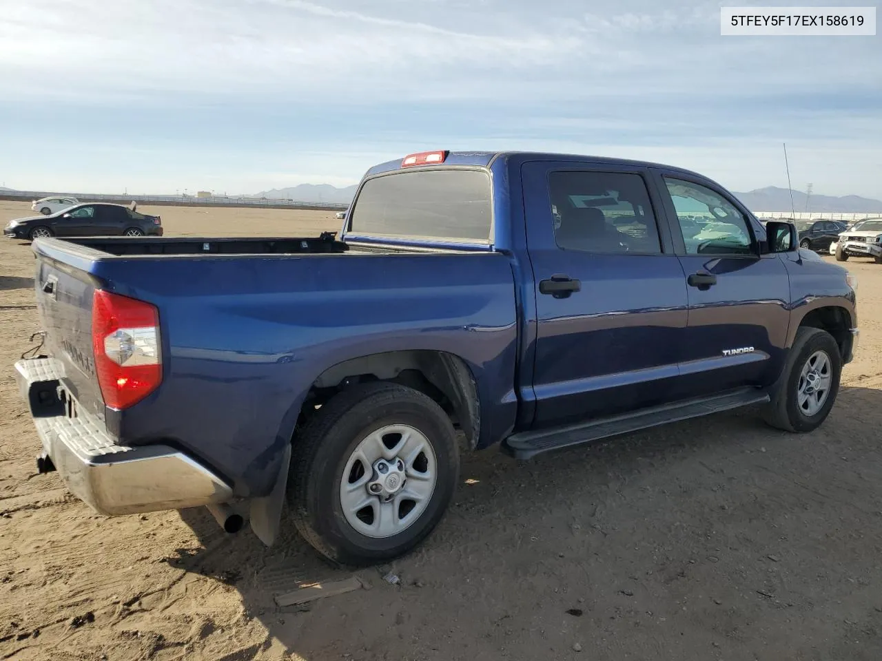 2014 Toyota Tundra Crewmax Sr5 VIN: 5TFEY5F17EX158619 Lot: 79361364