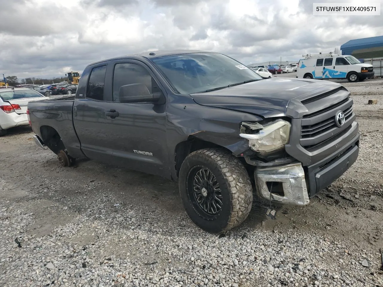 2014 Toyota Tundra Double Cab Sr VIN: 5TFUW5F1XEX409571 Lot: 79422254