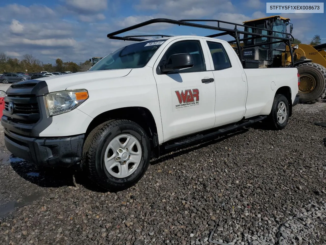 2014 Toyota Tundra Double Cab Sr VIN: 5TFTY5F1XEX008673 Lot: 79626374