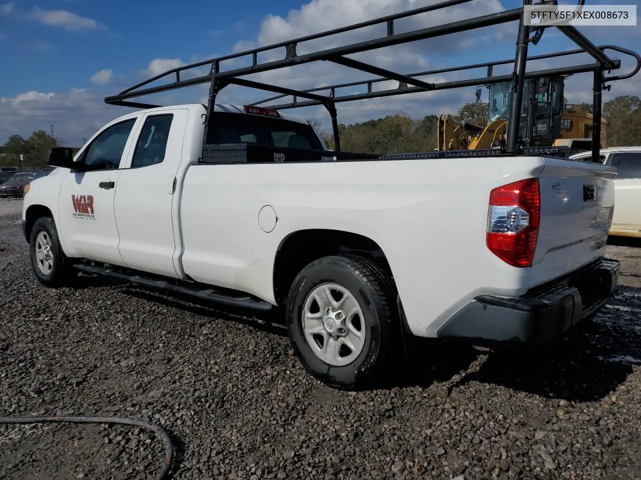 2014 Toyota Tundra Double Cab Sr VIN: 5TFTY5F1XEX008673 Lot: 79626374