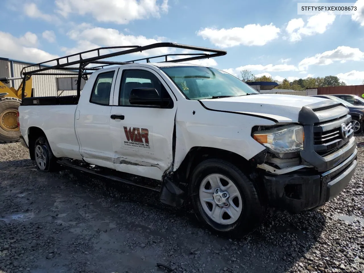 2014 Toyota Tundra Double Cab Sr VIN: 5TFTY5F1XEX008673 Lot: 79626374