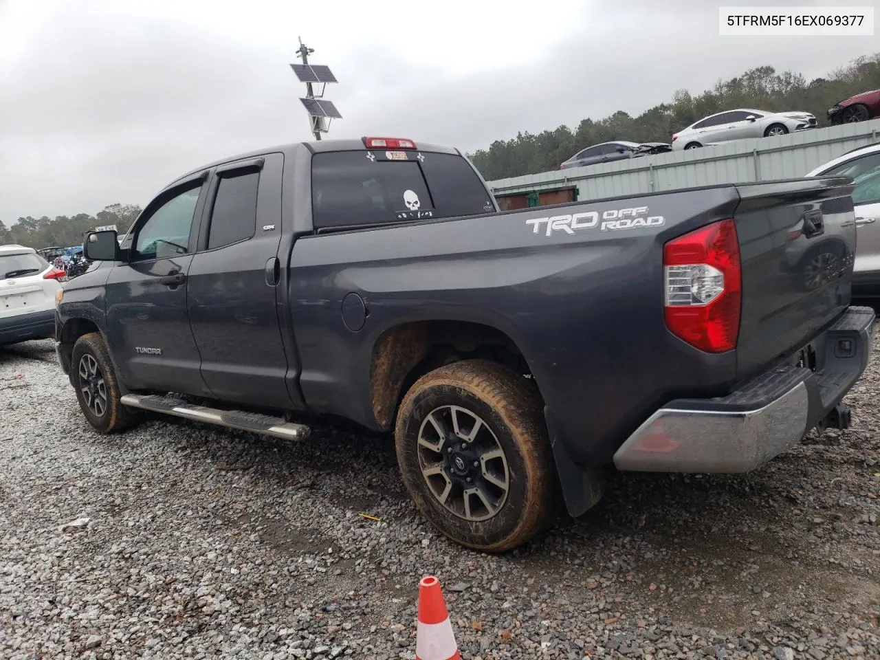 2014 Toyota Tundra Double Cab Sr VIN: 5TFRM5F16EX069377 Lot: 79808734