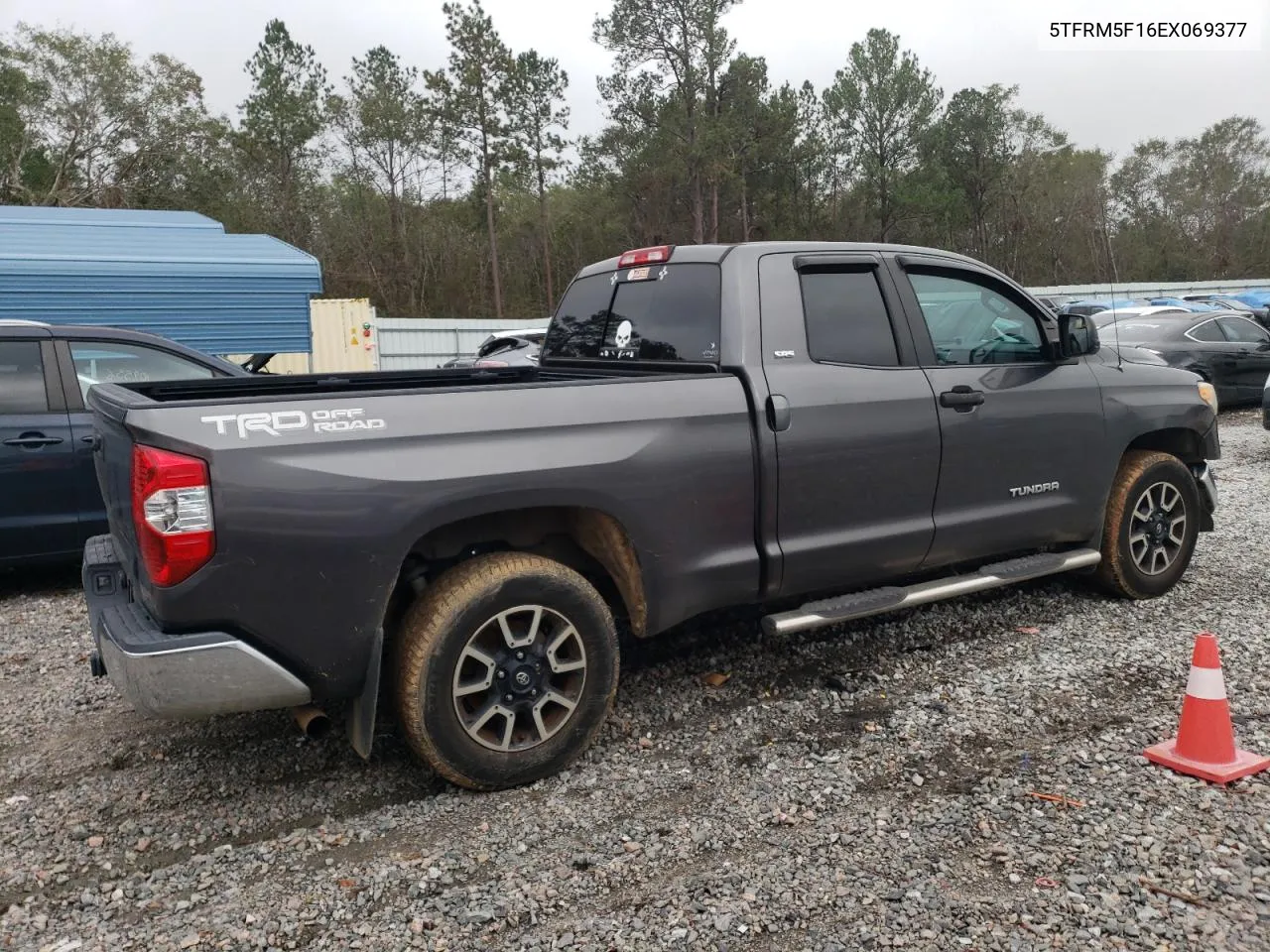 2014 Toyota Tundra Double Cab Sr VIN: 5TFRM5F16EX069377 Lot: 79808734