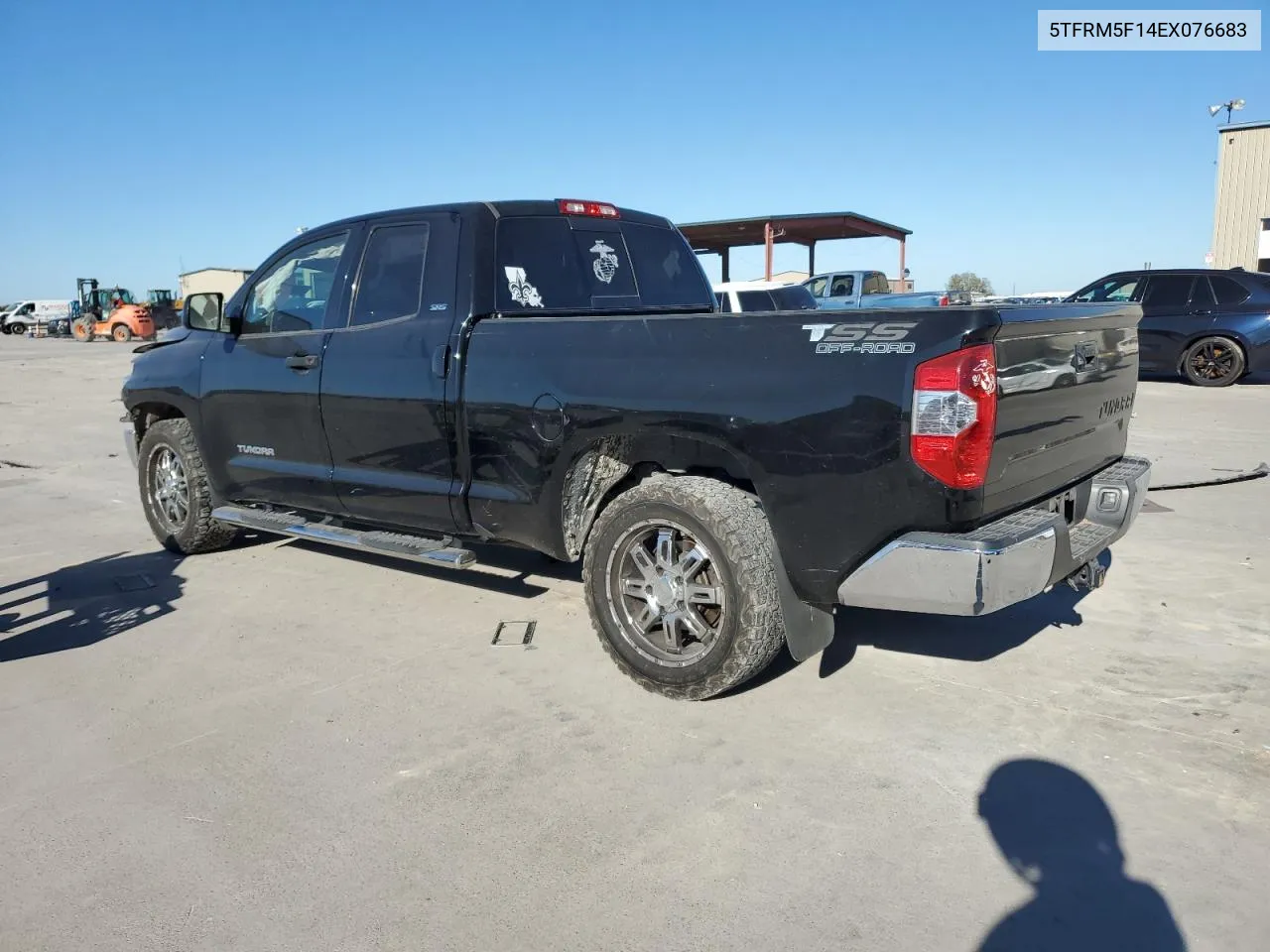 2014 Toyota Tundra Double Cab Sr VIN: 5TFRM5F14EX076683 Lot: 80084214