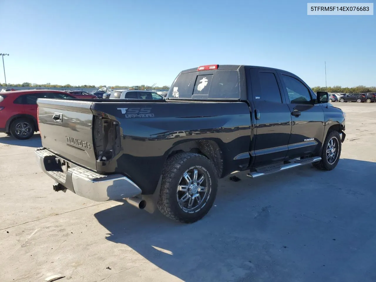 2014 Toyota Tundra Double Cab Sr VIN: 5TFRM5F14EX076683 Lot: 80084214