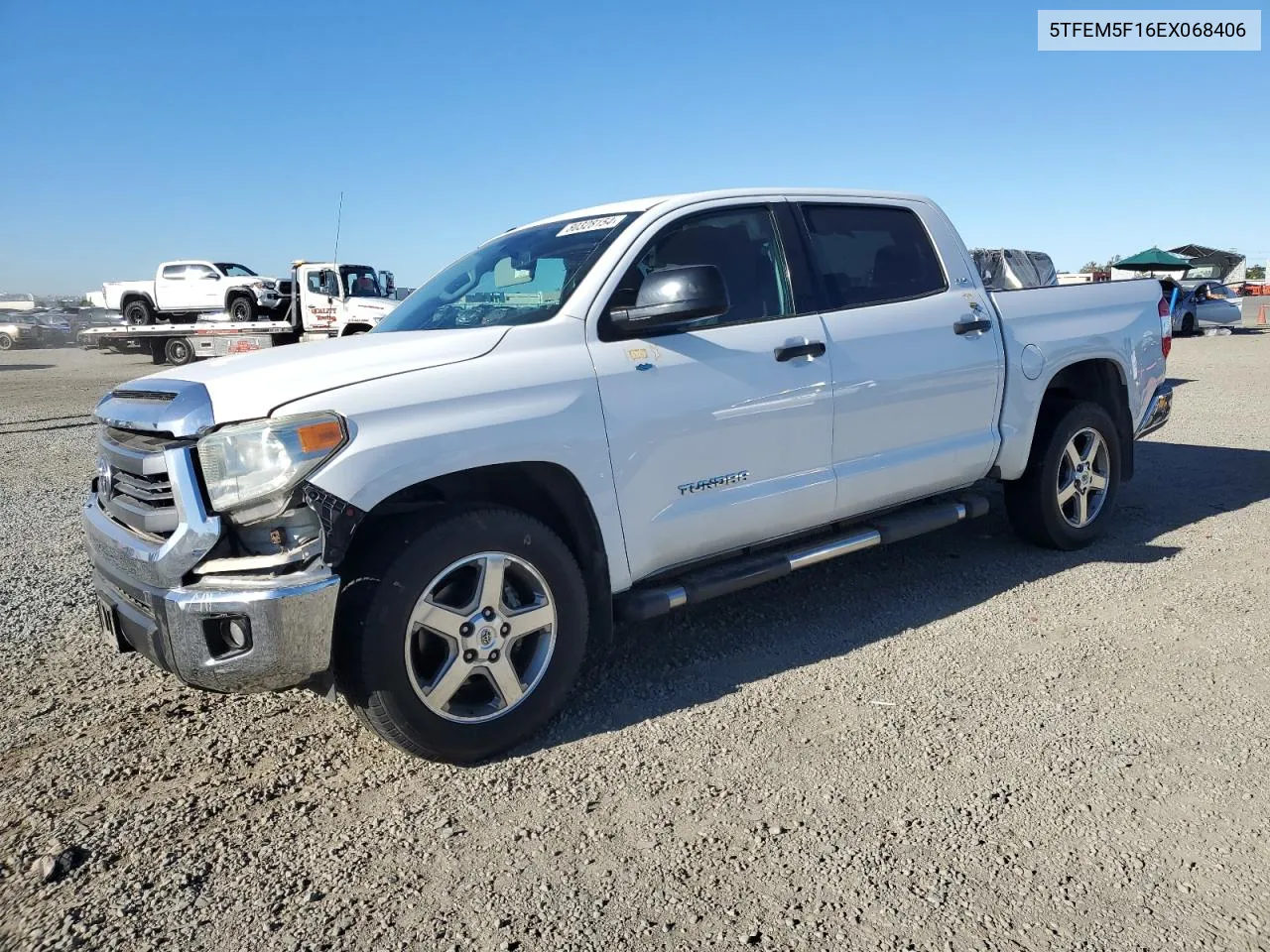 5TFEM5F16EX068406 2014 Toyota Tundra Crewmax Sr5