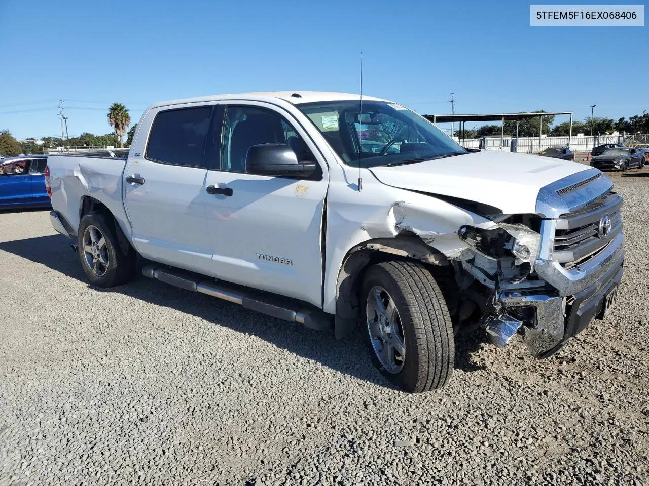 5TFEM5F16EX068406 2014 Toyota Tundra Crewmax Sr5