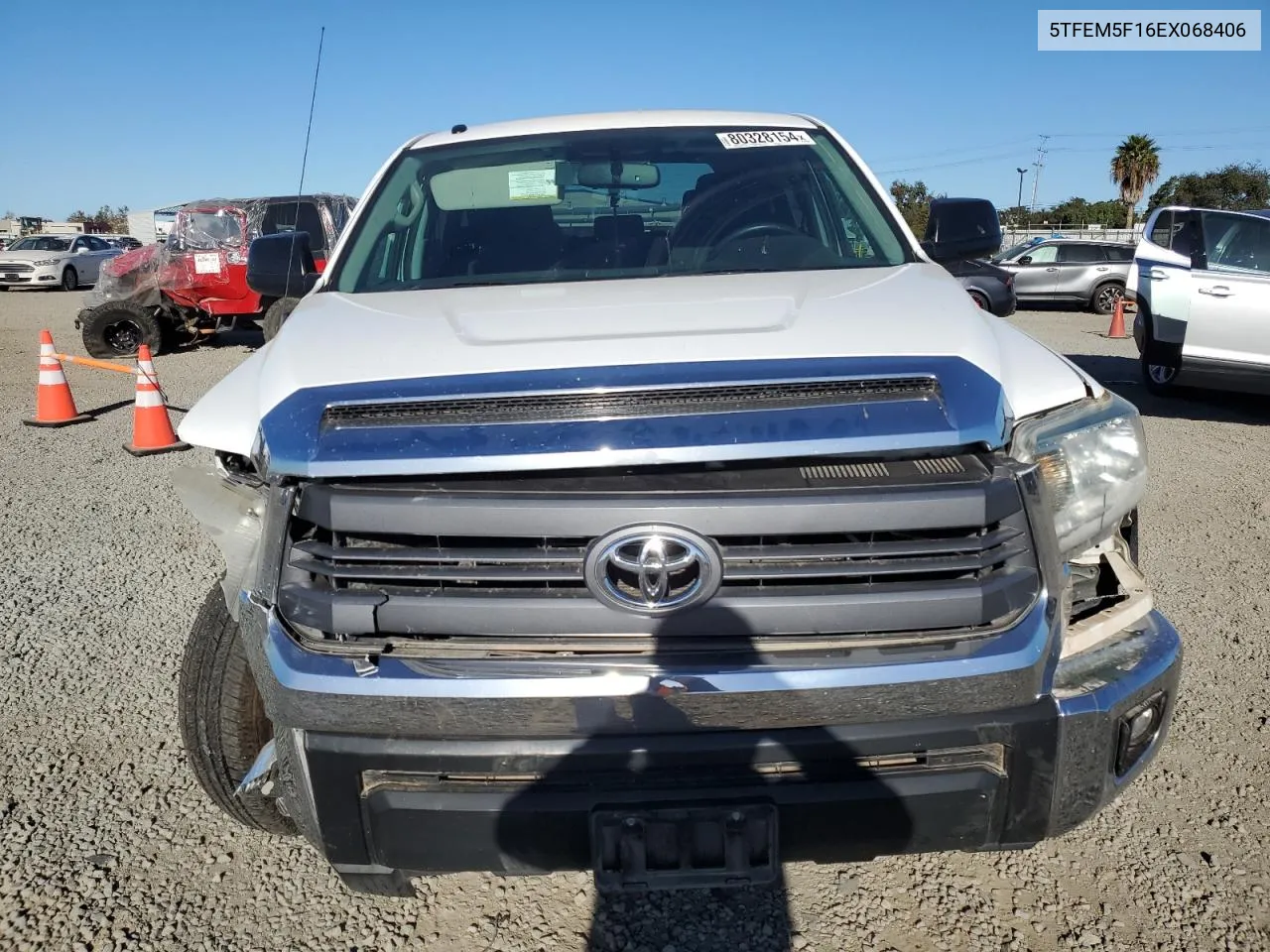 5TFEM5F16EX068406 2014 Toyota Tundra Crewmax Sr5