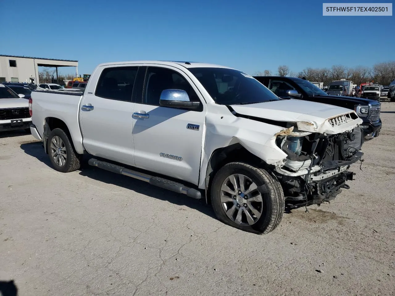 2014 Toyota Tundra Crewmax Limited VIN: 5TFHW5F17EX402501 Lot: 80952164