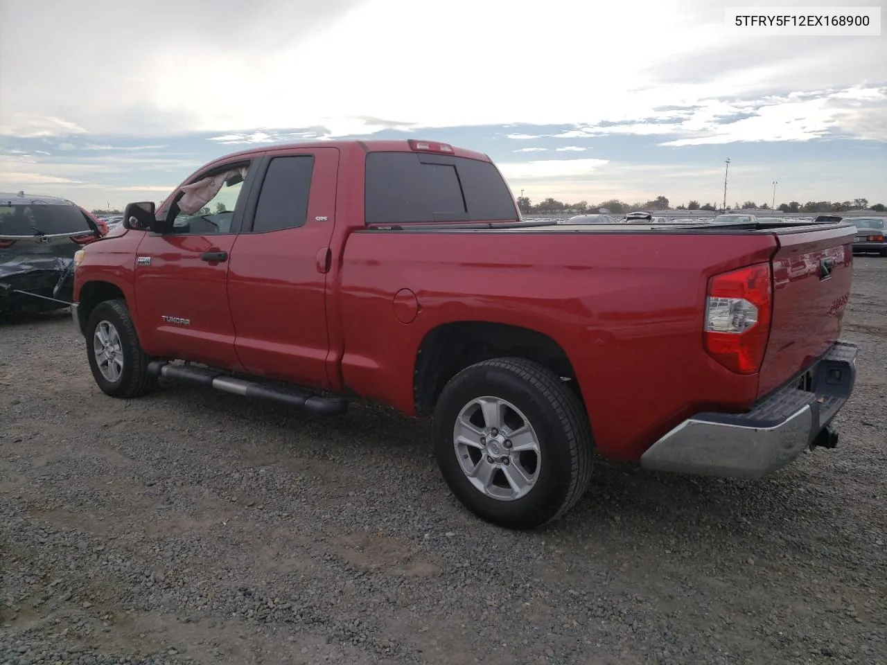 2014 Toyota Tundra Double Cab Sr VIN: 5TFRY5F12EX168900 Lot: 81536854