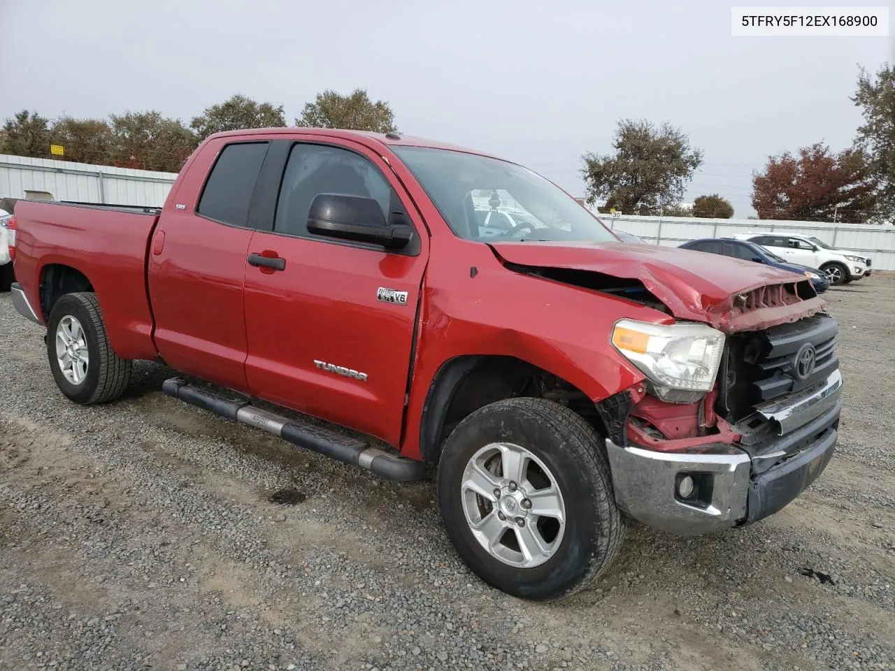 2014 Toyota Tundra Double Cab Sr VIN: 5TFRY5F12EX168900 Lot: 81536854