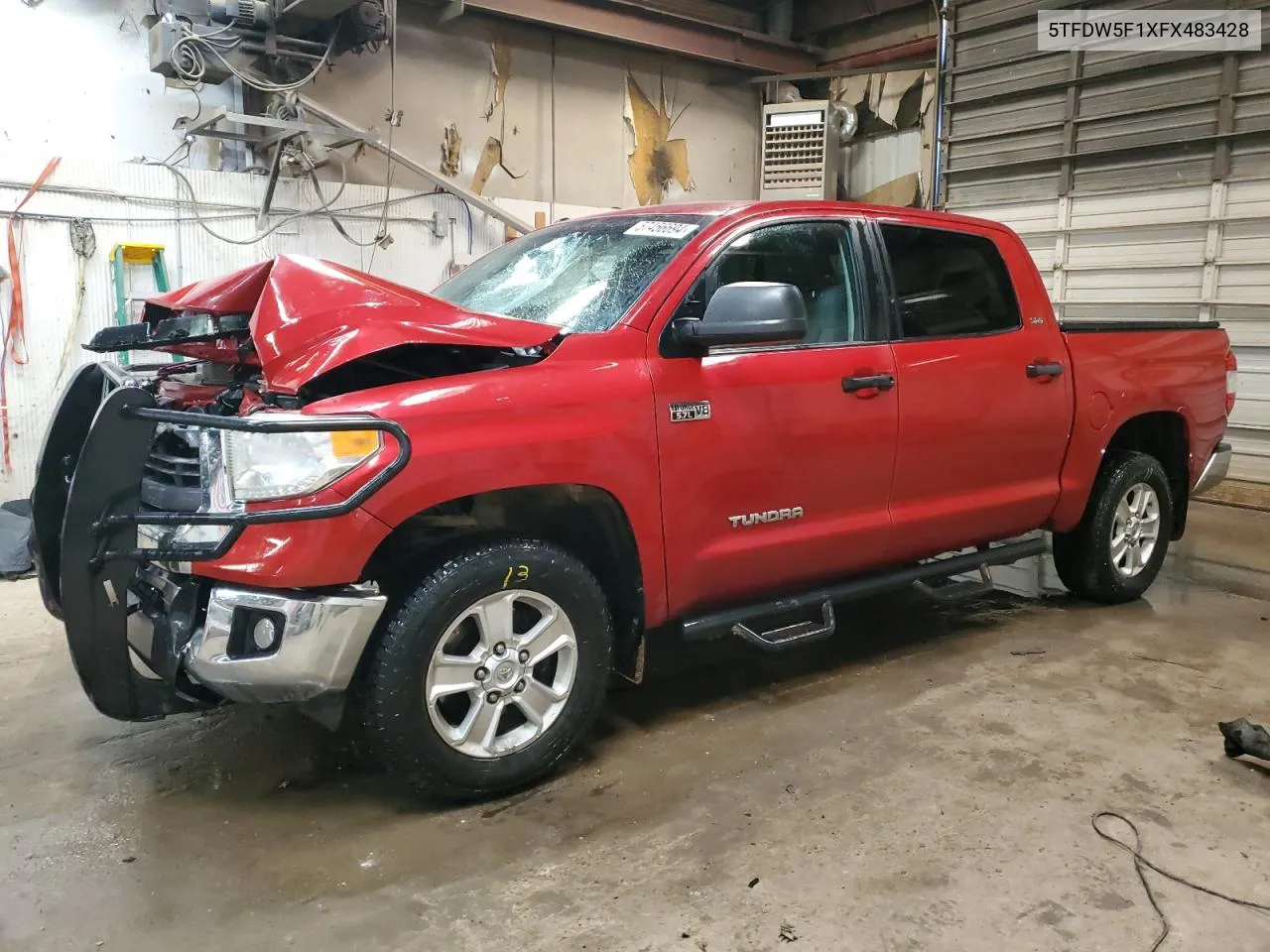 2015 Toyota Tundra Crewmax Sr5 VIN: 5TFDW5F1XFX483428 Lot: 57456694