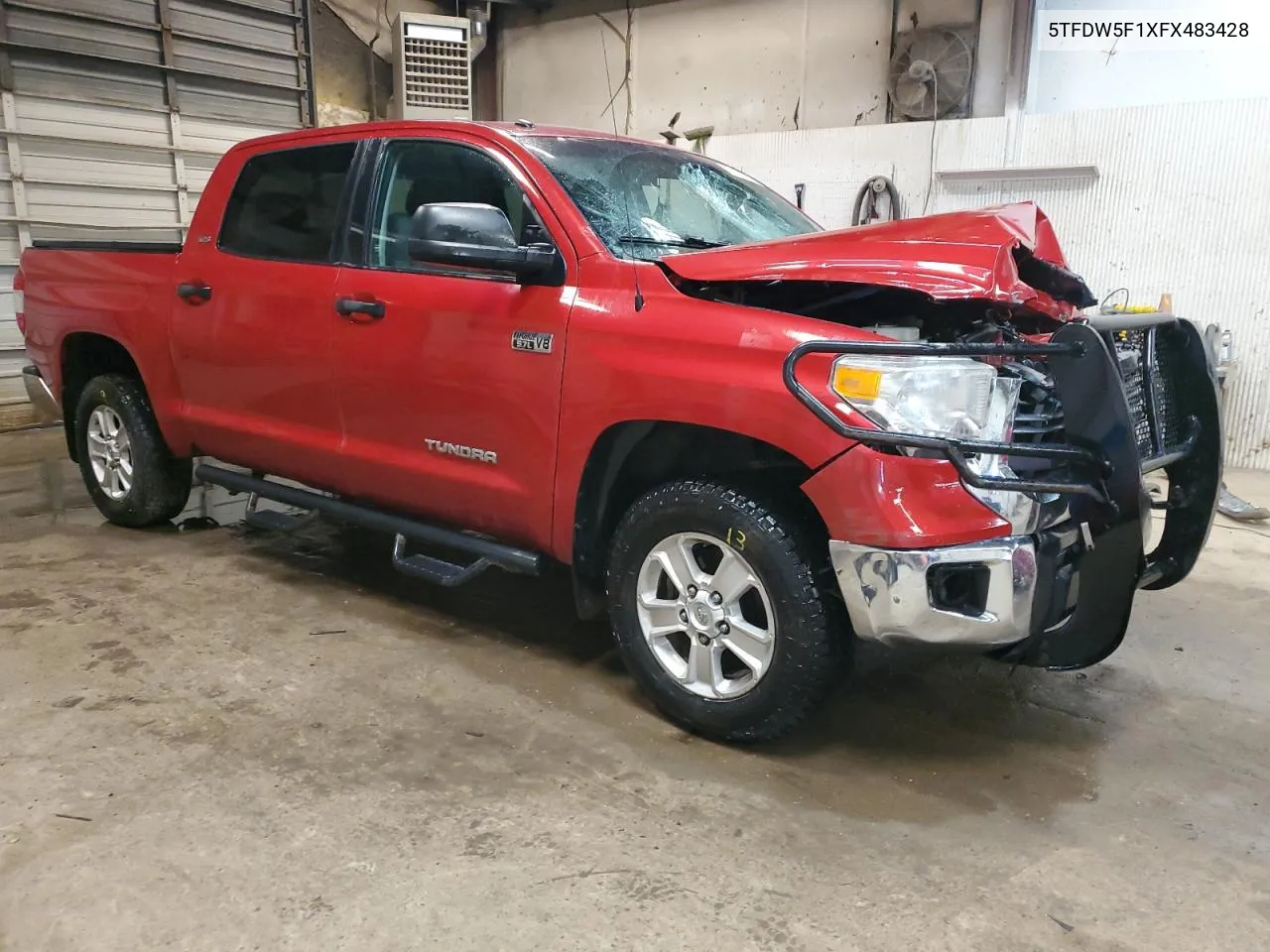 2015 Toyota Tundra Crewmax Sr5 VIN: 5TFDW5F1XFX483428 Lot: 57456694