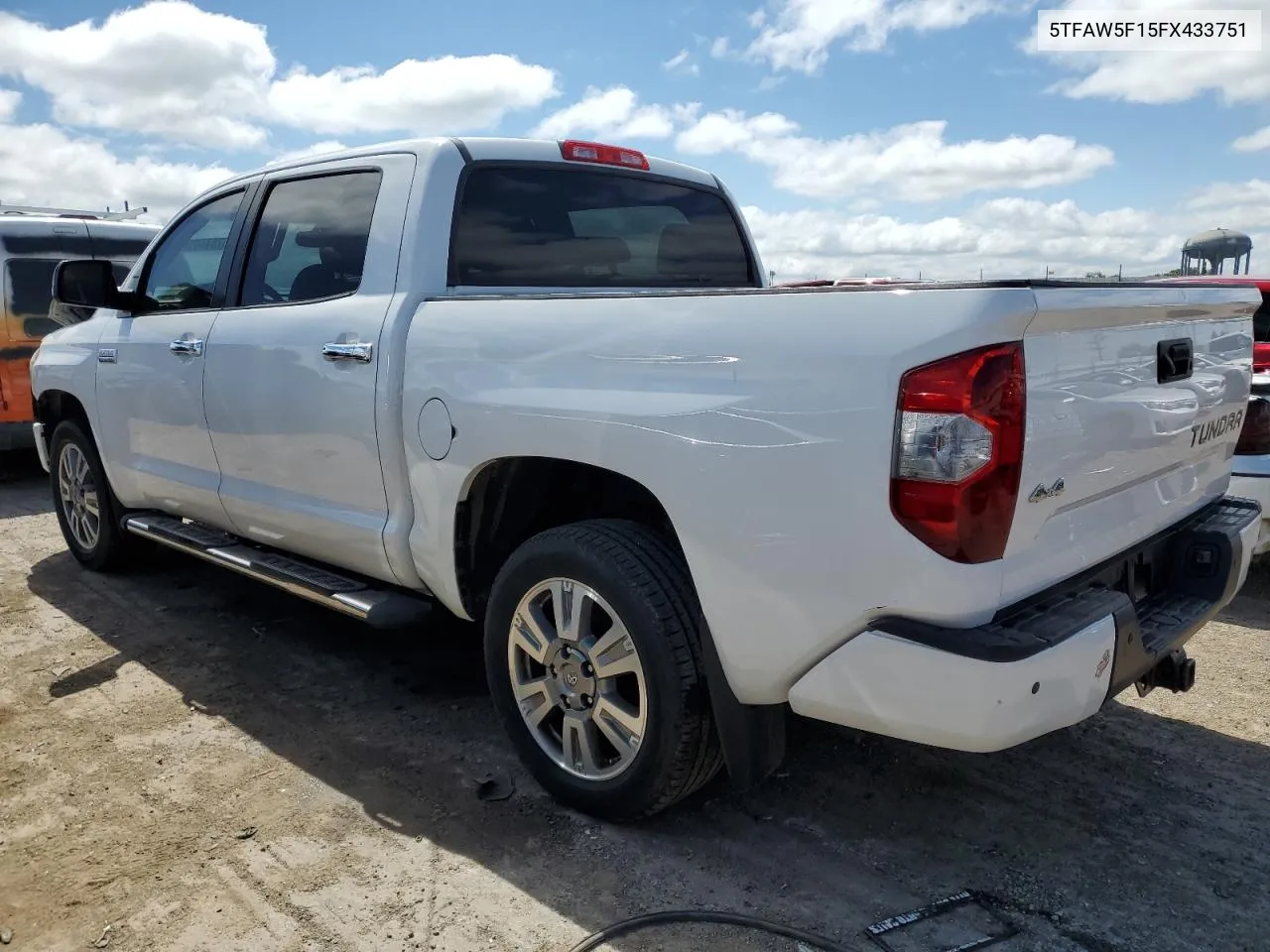 2015 Toyota Tundra Crewmax 1794 VIN: 5TFAW5F15FX433751 Lot: 57875794