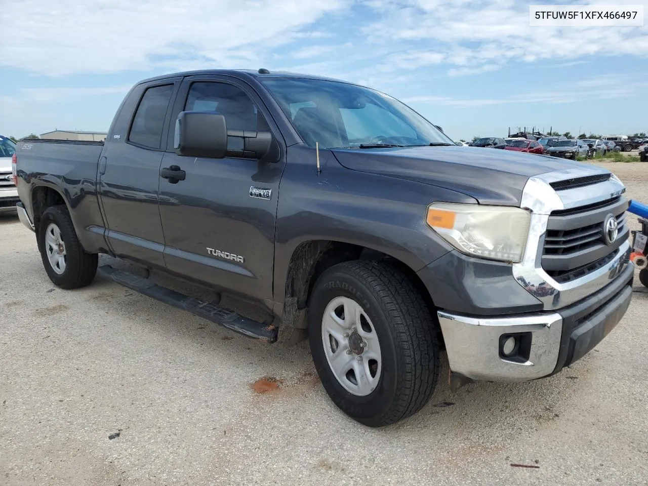 2015 Toyota Tundra Double Cab Sr/Sr5 VIN: 5TFUW5F1XFX466497 Lot: 62670794