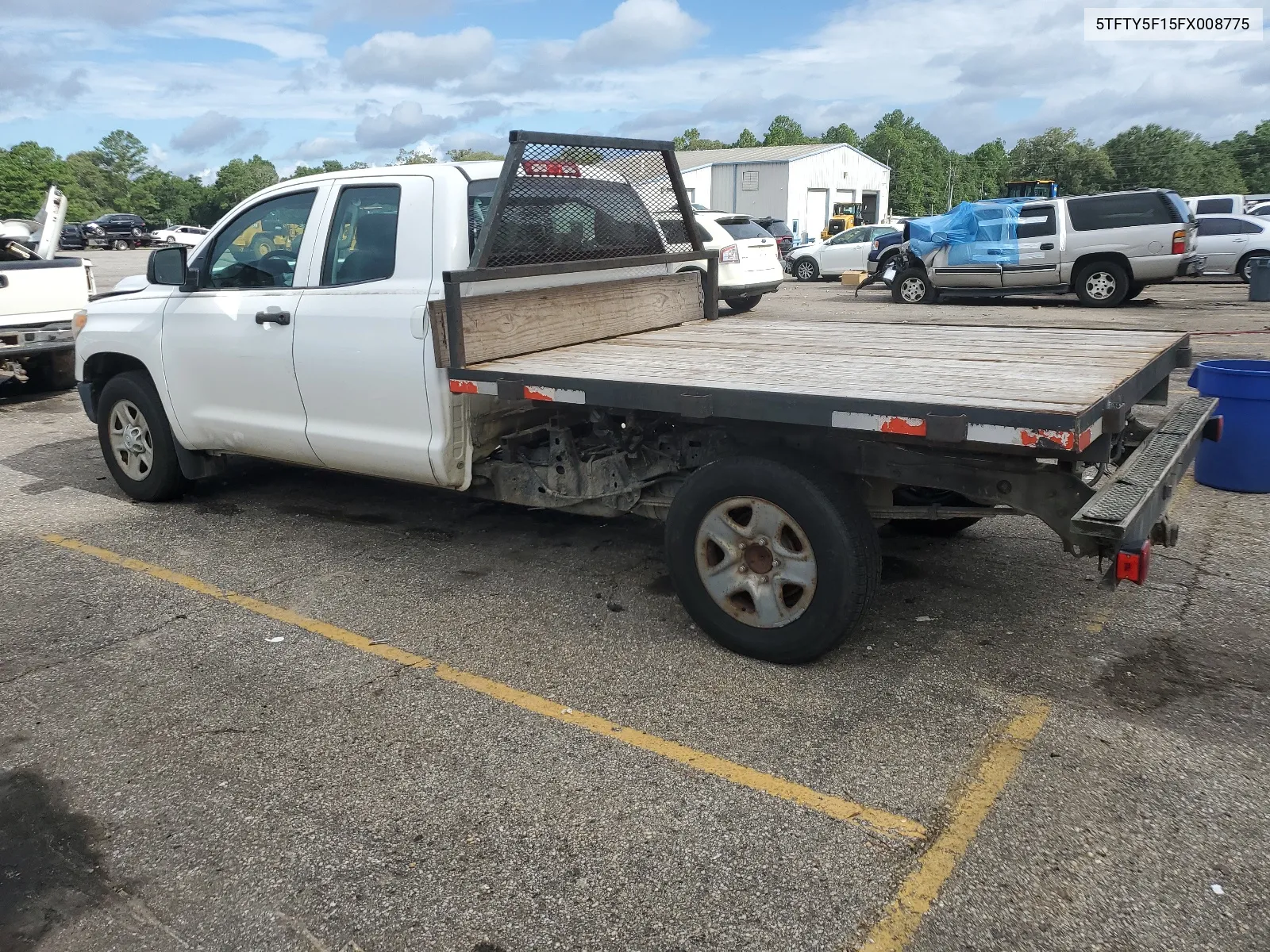 2015 Toyota Tundra Double Cab Sr VIN: 5TFTY5F15FX008775 Lot: 63125314