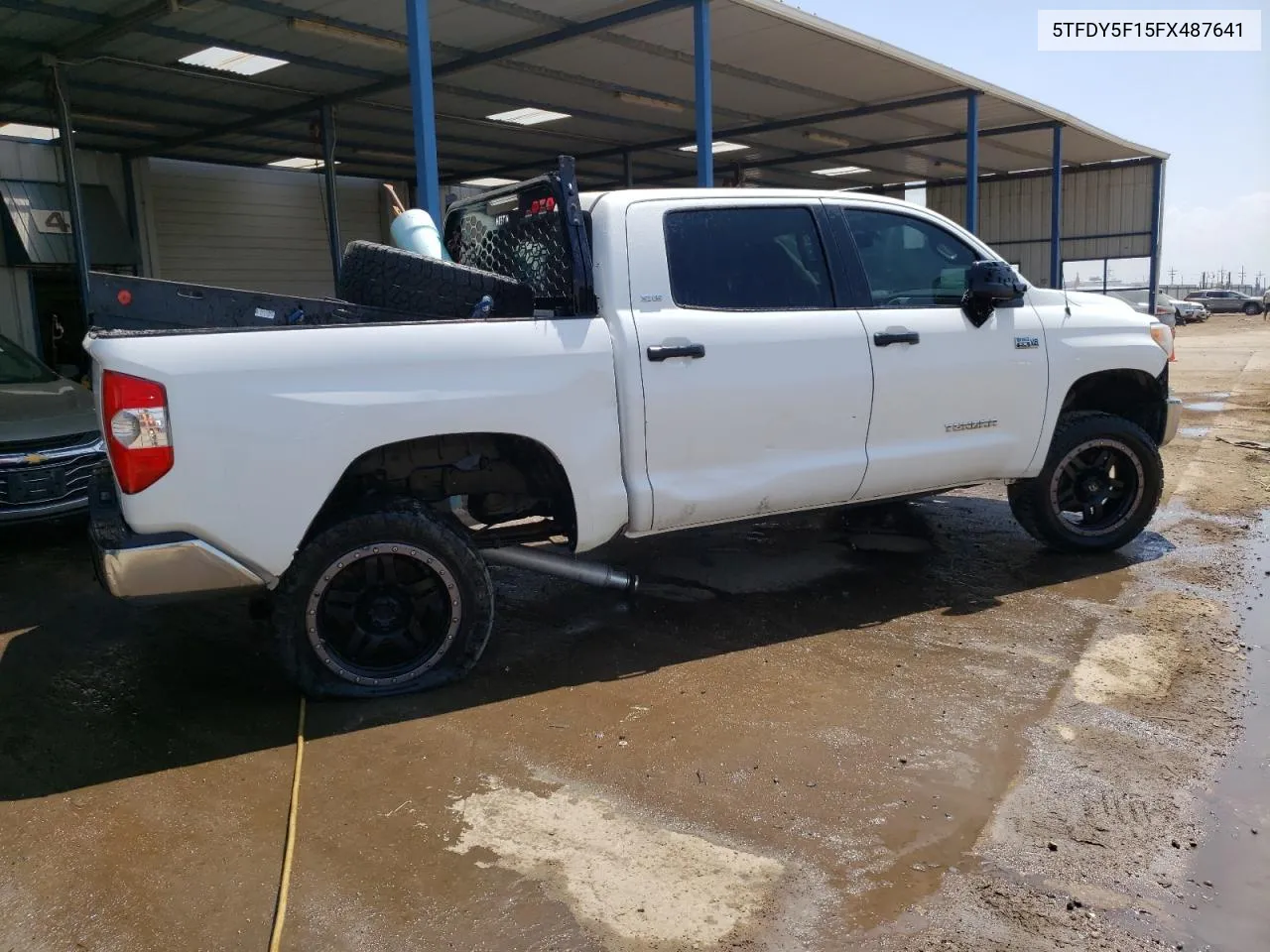 2015 Toyota Tundra Crewmax Sr5 VIN: 5TFDY5F15FX487641 Lot: 64995184