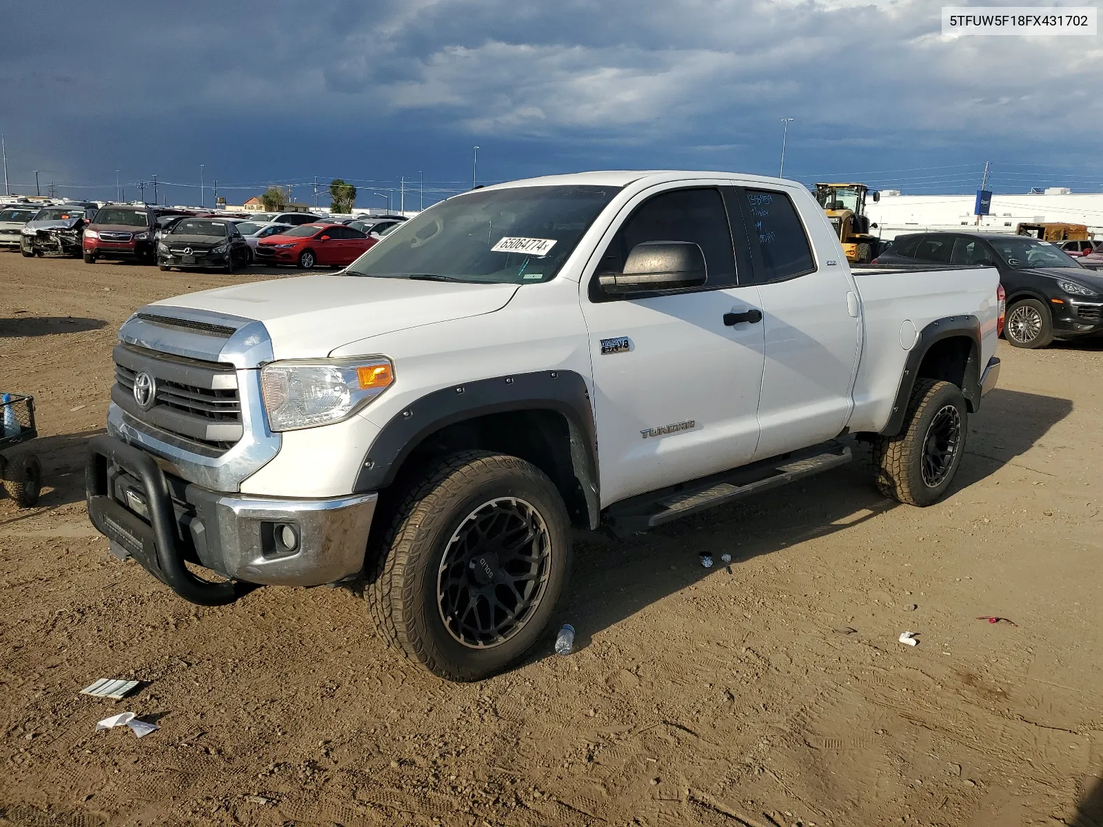 2015 Toyota Tundra Double Cab Sr/Sr5 VIN: 5TFUW5F18FX431702 Lot: 65064774