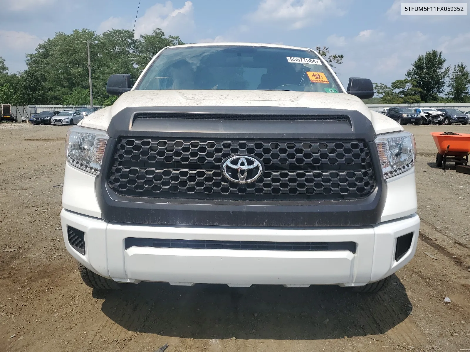 5TFUM5F11FX059352 2015 Toyota Tundra Double Cab Sr