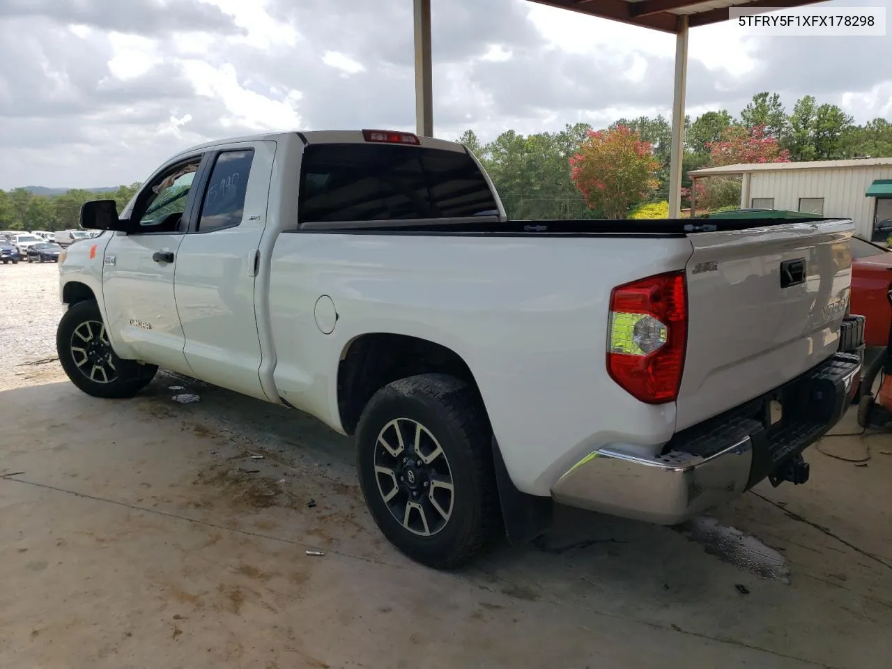 2015 Toyota Tundra Double Cab Sr VIN: 5TFRY5F1XFX178298 Lot: 65665834