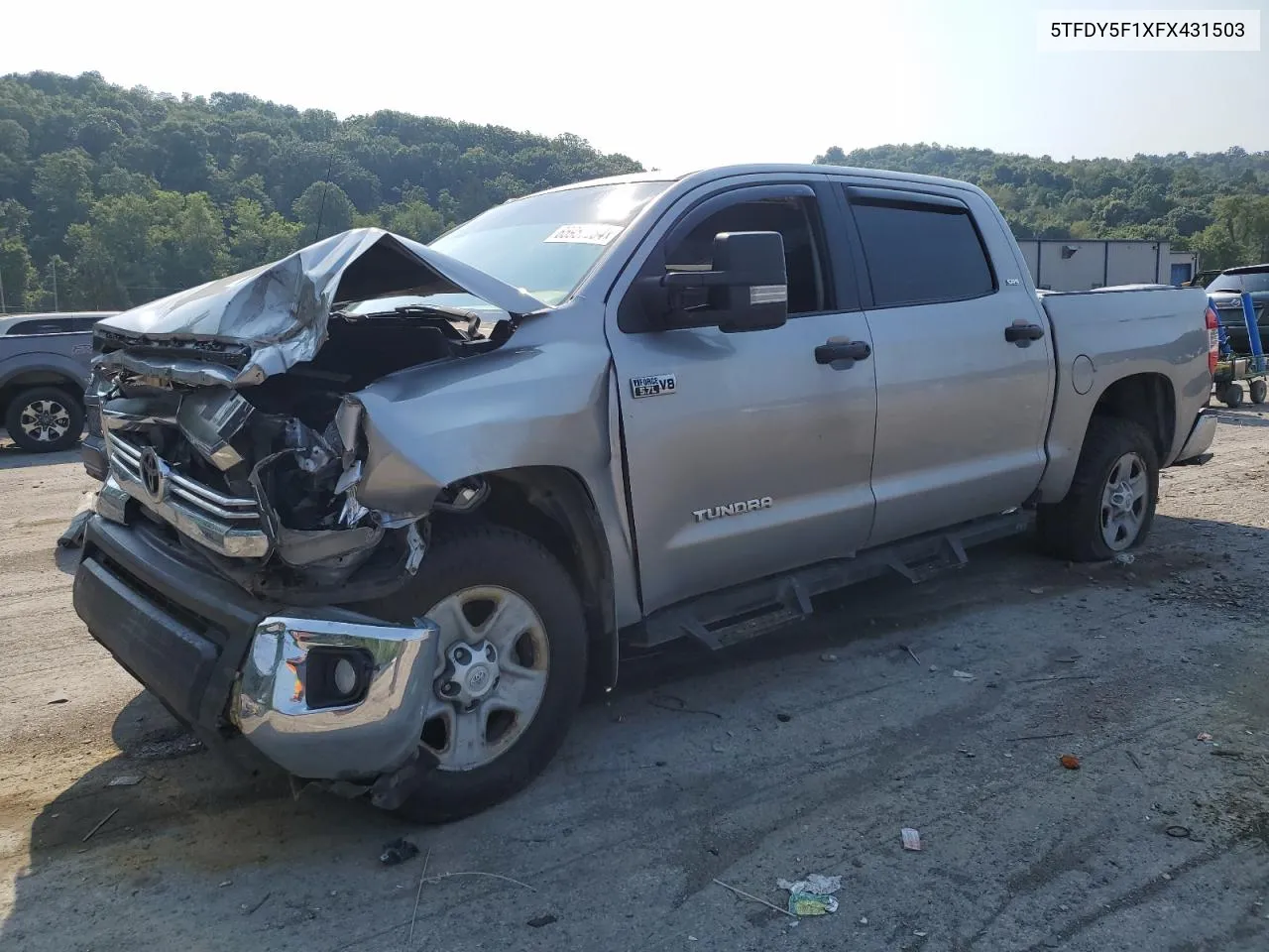 2015 Toyota Tundra Crewmax Sr5 VIN: 5TFDY5F1XFX431503 Lot: 65957084