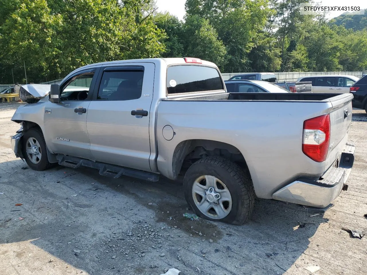 2015 Toyota Tundra Crewmax Sr5 VIN: 5TFDY5F1XFX431503 Lot: 65957084